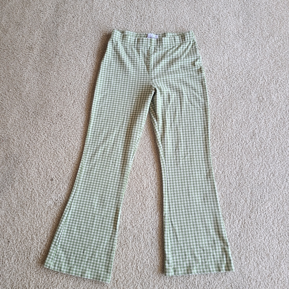 Urban Outfitters Gingham Flare Pants